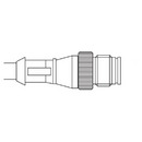 M12 Plug and Cable Assembly