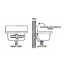 Polypropylene Wall Mounted, Molded Sink