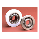 Single Row - Hex Bore 316 Stainless Raceways Conveyor Ball Bearings