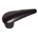 Lever Handles - Black Duroplast - Reamed/Tapped
