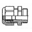 HUMMELL Liquid Tight Straight Strain Relief Fittings PG/NPT Threads - Nylon