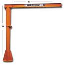Light Duty Pillar Base Mounted Jib Cranes