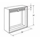 Model FD-150-A Rectangular, Wall Mount, Static Rated Fire Dampers
