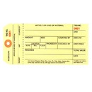 Inventory Tags 1 Part- Stub Style