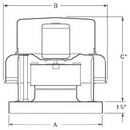 Model G Roof Exhaust Direct Drive Fans