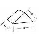 Triangle Plastic Media Abrasives