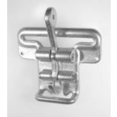 1273 Latch & Base Assembly, Lap Safety Belt, Quick Release, 3" Web Slot