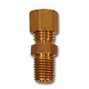 282 DOT CA360 BRASS PRECISION GRIP CONNECTOR FOR AIR BRAKE TUBE APPLICATIONS