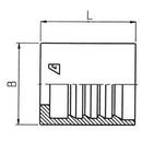 Kuriyama Standard Crimped-on Skive Ferrules