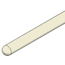 Ceramic Round Single Bore Alumina Tubes 99.8% - Closed One End