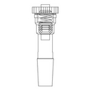 10 mm Teflon Stir Bearing Assembly, Carbon Filled