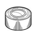 Silver PVC Duct Tape