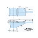 Air Operated Rolling Slide Powder Gate Valves