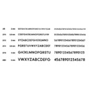 Hi-Temp Ribtype Rubber Type Dies for Kortho Hot Quick Coder