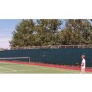 Green or Black Polypropylene Lathe Leno Weave (75% Shade) Windscreen / Privacy Mesh