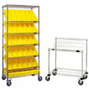 Slanted Wire Shelving