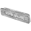 Recessed Wood Pull
