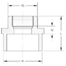 Slip Fit Female Threaded Adapters