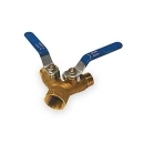 Dual Y Brass Valves