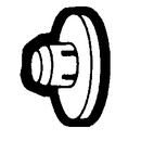 Slip Nuts & Washers - Plastic Ball Cock Inlet Washer - Coronet Parts Mfg. Co., Inc.