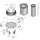 Sta-Rite SM Series System:3® Modular Media™ Pool Filter Replacement Parts