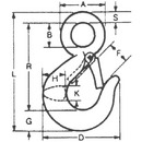 Eye Hoist Hooks