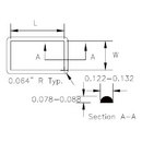 MIL Spec EMI Electrically Conductive Shielding Gaskets to M83528/006 and M83528/013: Rectangular D and O-Seals&#