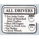 Dock Warning Sign - Prestige Sales Co., Inc.