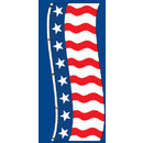 Uncle Sam Vertical Flags
