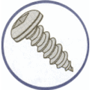 Pan Square Recess A Self Tapping Screws - Liberty Fastener Company