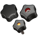 Tall Star Plastic Knobs