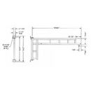 CM Loderail Wall Mounted Work Area Jib Cranes