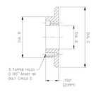 End Cap for Spindle Liners