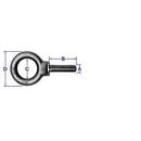 Eyebolts: 304 Stainless (Shoulder Pattern), Drop Forged Stainless Steel, Passivated & Electropolished, Fully Threaded: UNC-2A (ASTM A193-B8)
