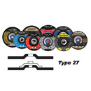 Type 27 Depressed Center Grinding Wheels