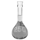 Volumetric Flasks, Class A, Heavy-Duty, Wide-Mouth, without Stoppers - Kimble Chase