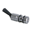MANIFOLD CARTRIDGE TOGGLE VALVE (10-32 Female Input Port) - 10-32, 1/16" to 1/8" BARB