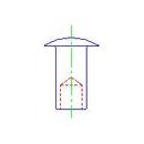 Semi-Tubular Rivets