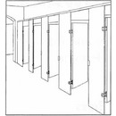 Stall Door Hardware