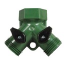 DUAL SHUTOFFS - 3/4" GARDEN HOSE