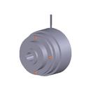 Model - STCC Electromagnetic-Stationary Field Tooth Clutch Coupling