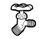 Shutoffs - S.A.E. Flare to Male Pipe Angle Oil Tank Drum Valve