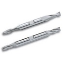 2/4 Flute - 30&deg; - Standard Length - Double End - 3/8" Shank