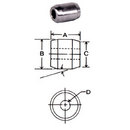 Cylindrical Terminals Stainless Steel
