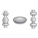 Round Buttons & Gallery Spindles