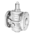 Lubricated Plug Valve, 100% Pipe Area, Semi-Steel, Flanged, 602 - Homestead/Mosser Valve