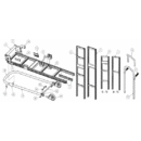 B & P Aluminum Convertible Hand Truck Components