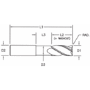 Custom End Mill With Neck
