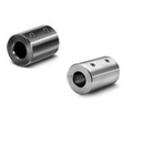 One-Piece Clamp Set Screw Shaft Couplings - Black-Oxide Steel