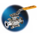 3-PC Stainless Steel Sanitary Ball Valve - Model #5310SVC